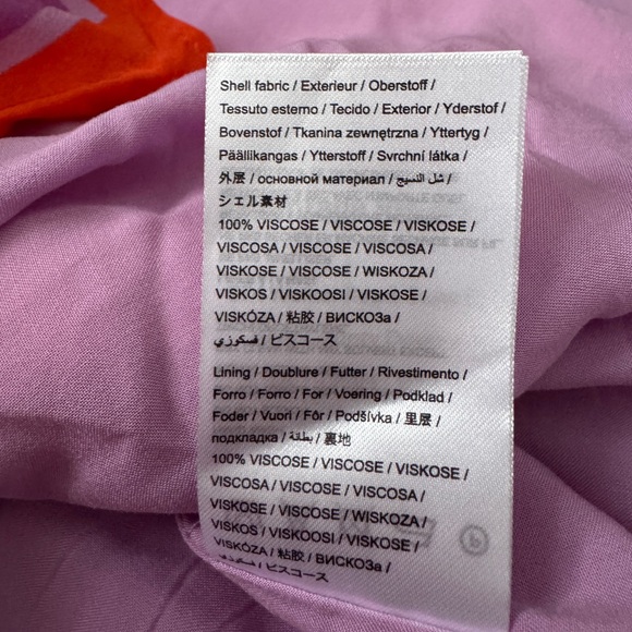 Farm Rio Mixed Print Scarf Mini Wrap Dress. Large - Picture 9 of 9